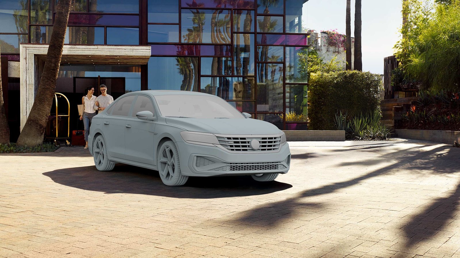 VW-Passat-2020-Courtyard-BaseClay
